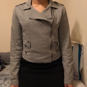 Green Moto Jacket